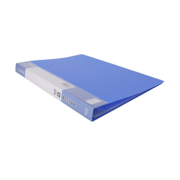 Blue Plastic File Folder with Ring Binder   Manufacturers, Suppliers in Delhi
