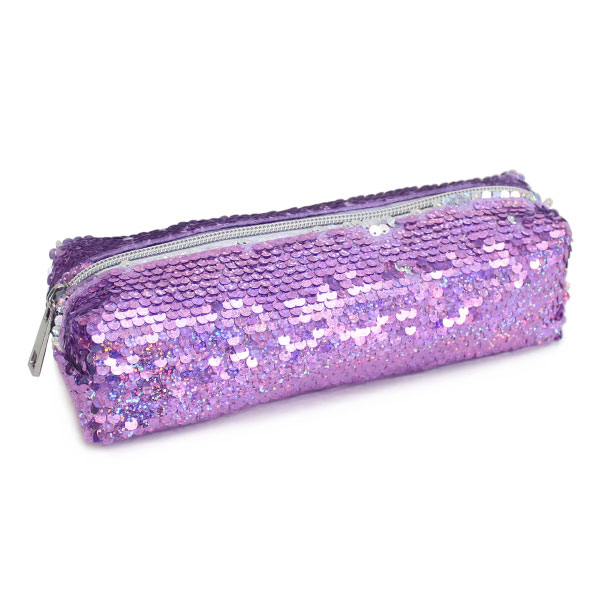 Attractive Reversible Sequin Pencil Pouch  Manufacturers, Suppliers in Delhi