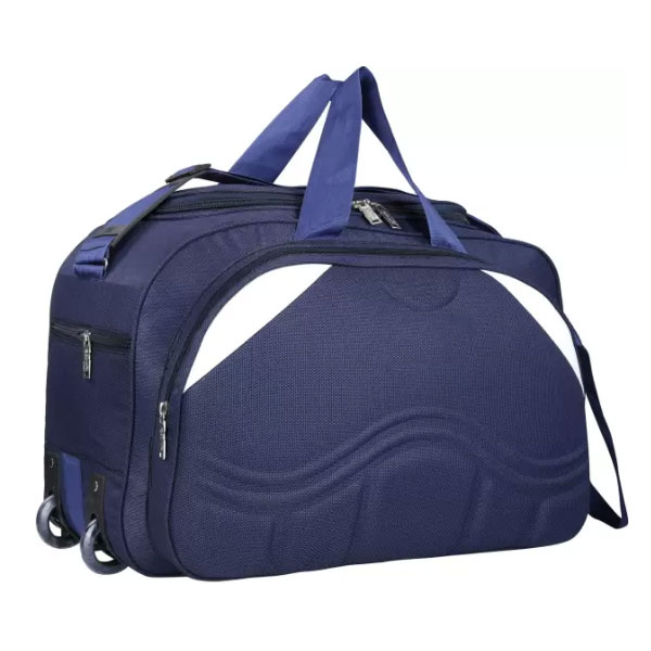 Blue Polyester Luggage Travel Duffle Bag  Manufacturers, Suppliers in Delhi
