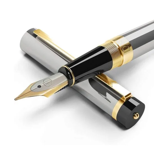Black Premium Fountain Pen with Ink Cartridges  Manufacturers, Suppliers in Delhi