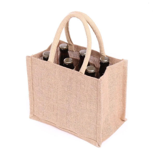 Six Bottle Jute Wine Bag  Manufacturers, Suppliers in Delhi