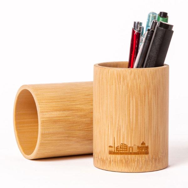 2 Pack Bamboo Round Pen Stand  Manufacturers, Suppliers in Delhi