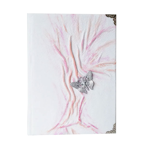 Pink Leather White A6 Diary for Girls  Manufacturers, Suppliers in Delhi